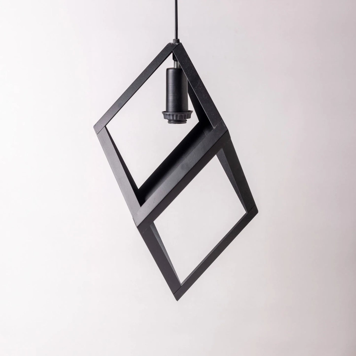 Square Iron Hanging Light