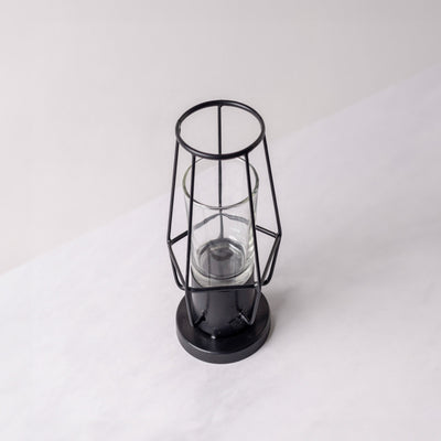 Black Wire Candle Holder