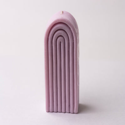 Arch Pillar Paraffin Wax Candle