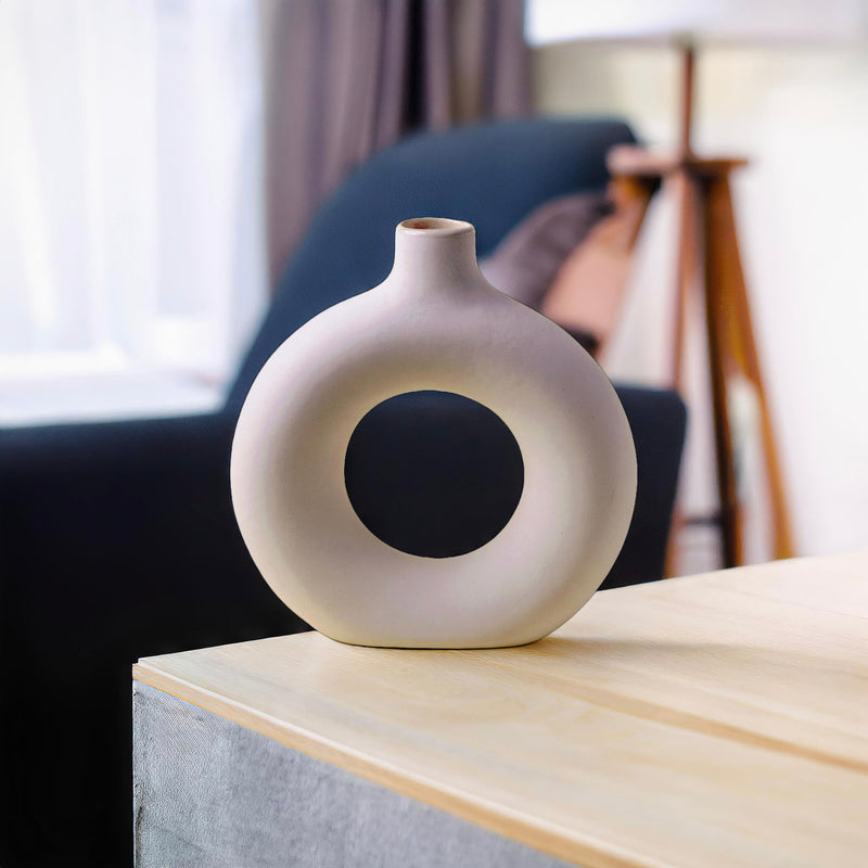 Ceramic Donut Vase