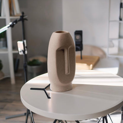 Ceramic Face Vase