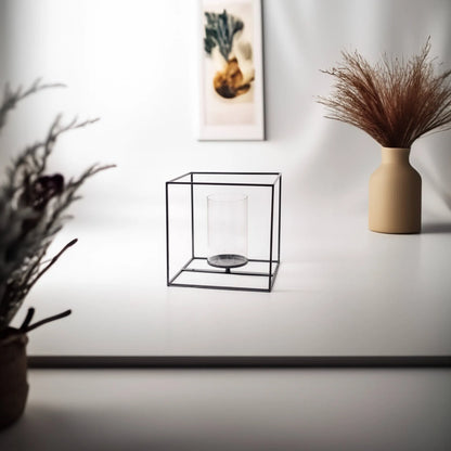 Square Frame Candle Stand