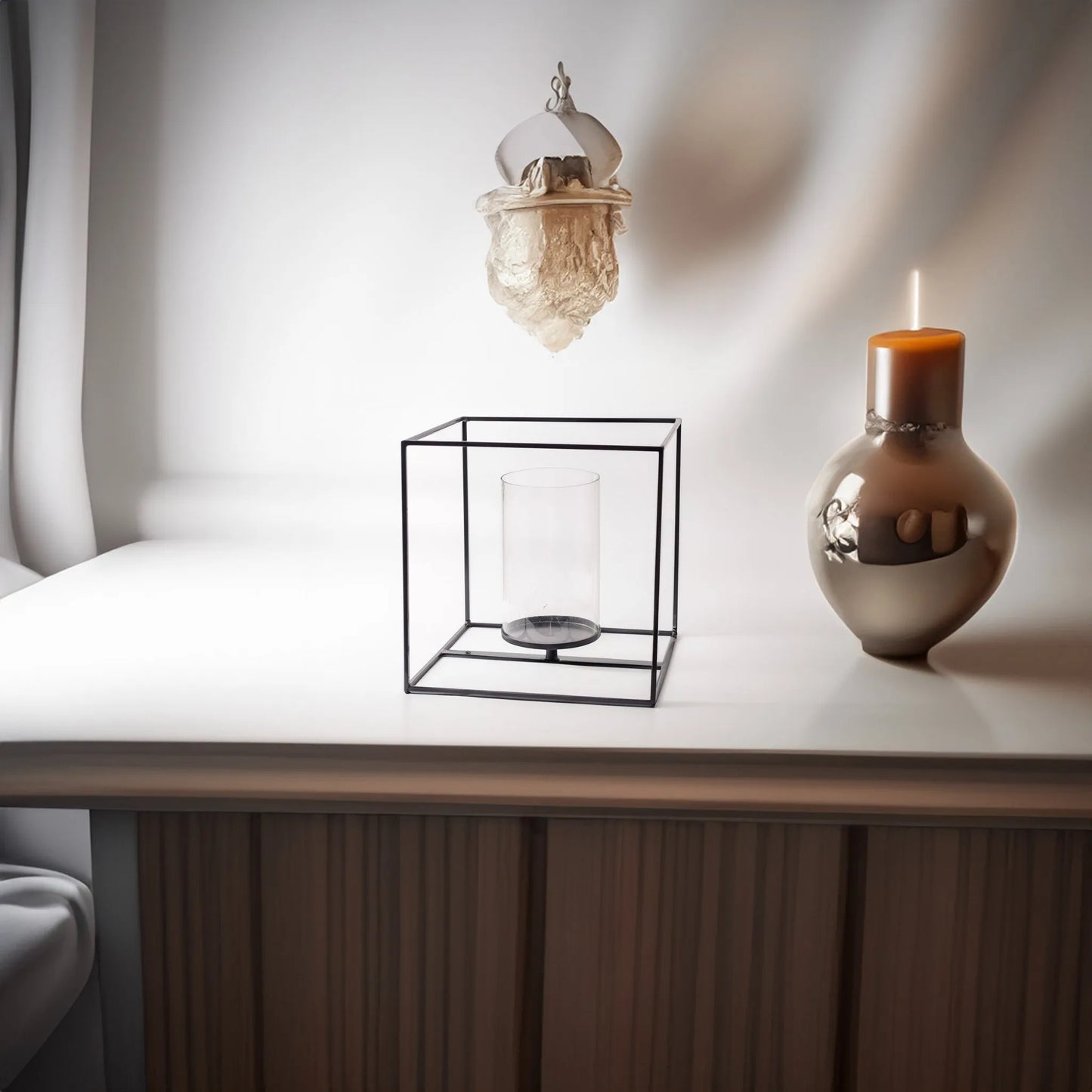Square Frame Candle Stand