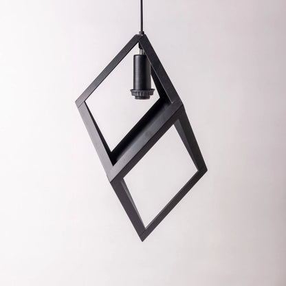 Square Iron Hanging Light