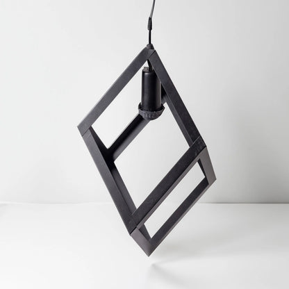 Square Iron Hanging Light