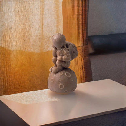 Astronaut Paraffin Wax Candle