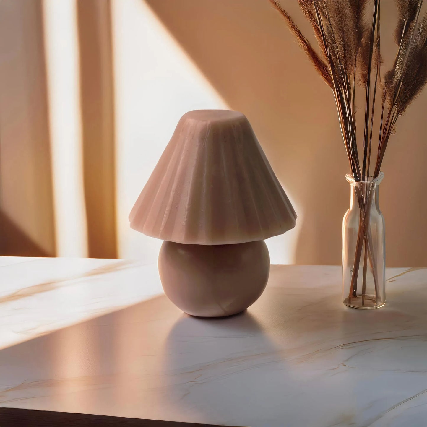 Jasmine Paraffin Wax Table Lamp Candle