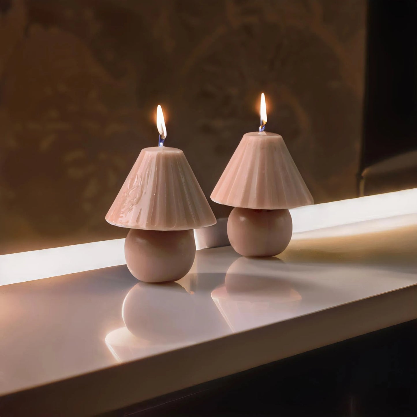 Jasmine Paraffin Wax Table Lamp Candle