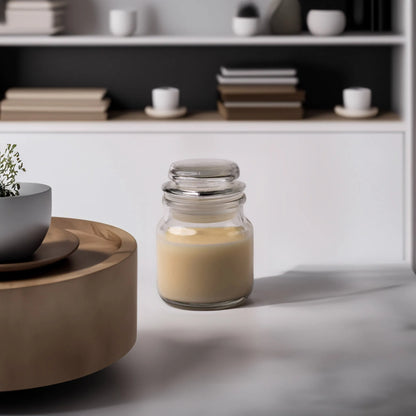 Rajnigandha Paraffin Wax Jar Candle