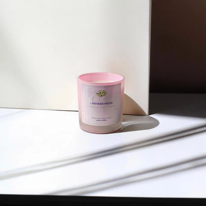 Lavender Paraffin Wax Jar Candle