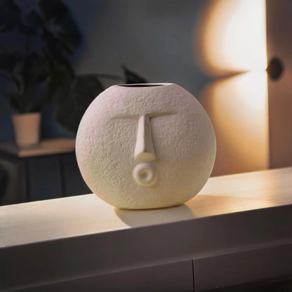 Ceramic Upbeat & Blowing Kiss Vase