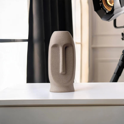 Ceramic Face Vase