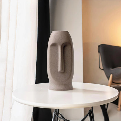 Ceramic Face Vase